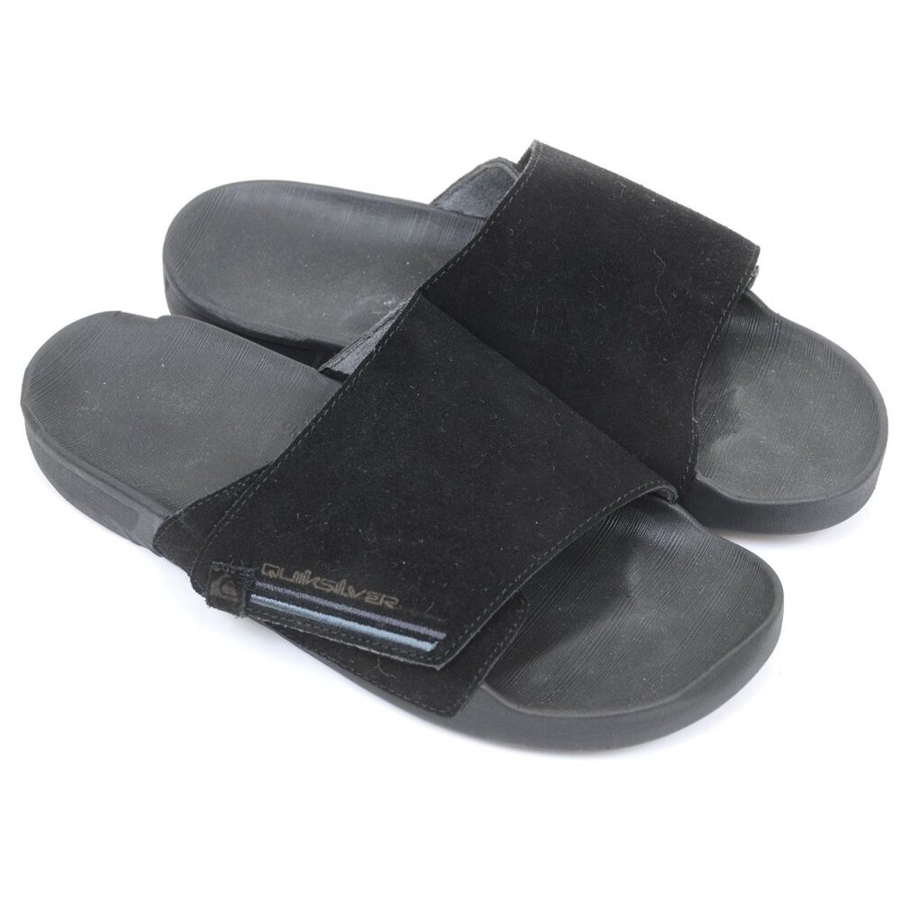 Quiksilver Men's 8 Women's 10 Rivi Water-friendly Hook & Loop Slide Sandal